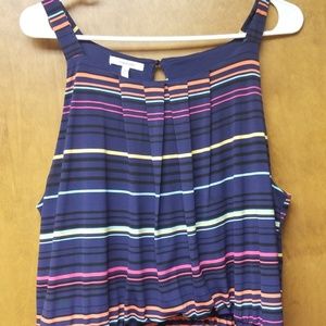 Striped Halter Style Maxi